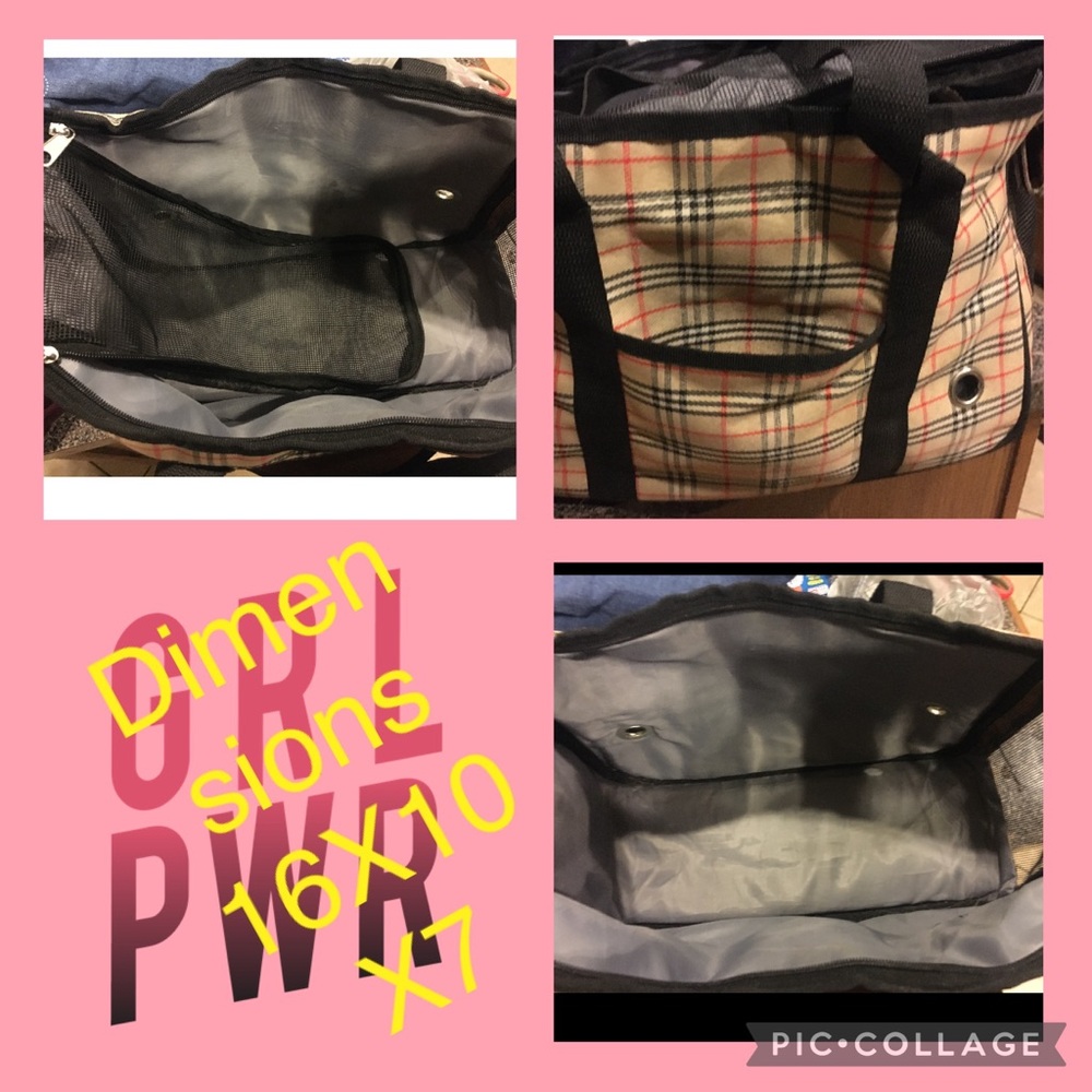 Pet tote bag. Huge price drop